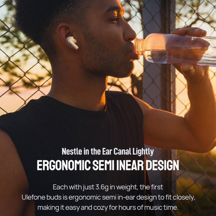 Original Ulefone Buds TWS True Wireless Bluetooth Earphone(Black) - Bluetooth Earphone by Ulefone | Online Shopping South Africa | PMC TechLife | Buy Now Pay Later Mobicred