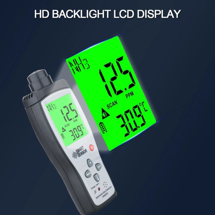 SmartSensor AR8500 Handheld Ammonia Gas NH3 Detector Meter - Air & Water Quality Tester by PMC TechLife | Online Shopping South Africa | PMC TechLife