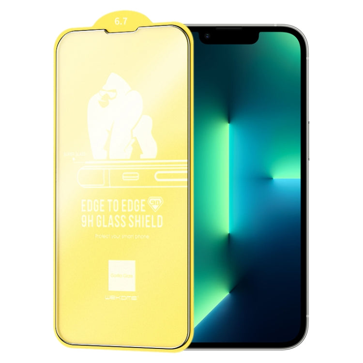For iPhone 13 Pro Max WEKOME 9D Curved Frosted Tempered Glass Film - iPhone 13 Pro Max Tempered Glass by WK | Online Shopping South Africa | PMC TechLife | Buy Now Pay Later Mobicred