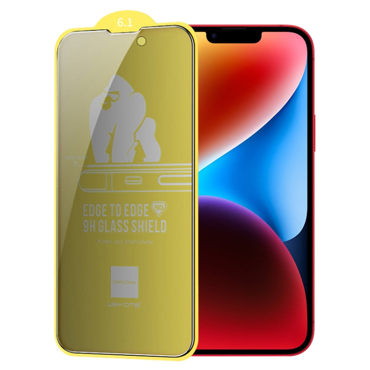For iPhone 14 Plus WEKOME 9D Curved Privacy Tempered Glass Film - iPhone 14 Plus Tempered Glass by WK | Online Shopping South Africa | PMC TechLife
