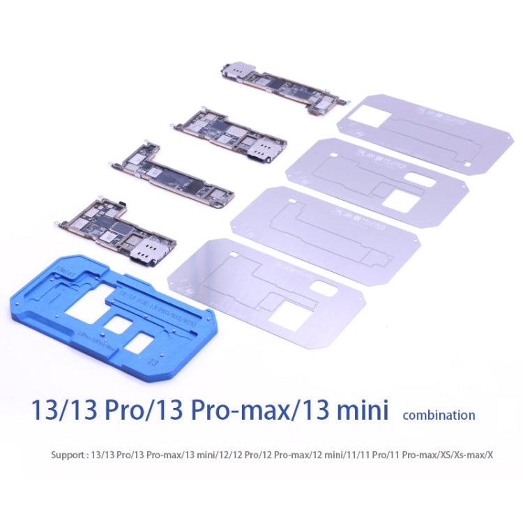 MiJing Z20 Pro For iPhone X-13 Pro Max 14 in 1 Middle Layer Motherboard Reballing Soldering Platform - free shipping - PMC TechLife - Order now!