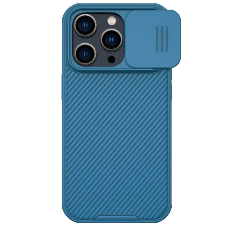 For iPhone 14 Pro Max NILLKIN CamShield Pro Magnetic Magsafe Case(Blue) - iPhone 14 Pro Max Cases by NILLKIN | Online Shopping South Africa | PMC TechLife | Buy Now Pay Later Mobicred