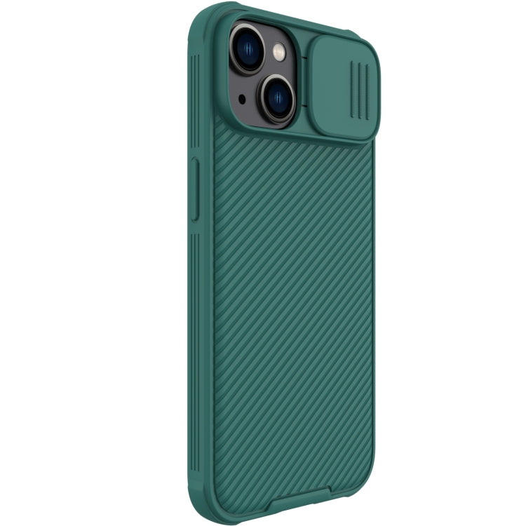 For iPhone 14 NILLKIN CamShield Pro Protective Phone Case(Green) - free shipping - PMC TechLife - Order now!