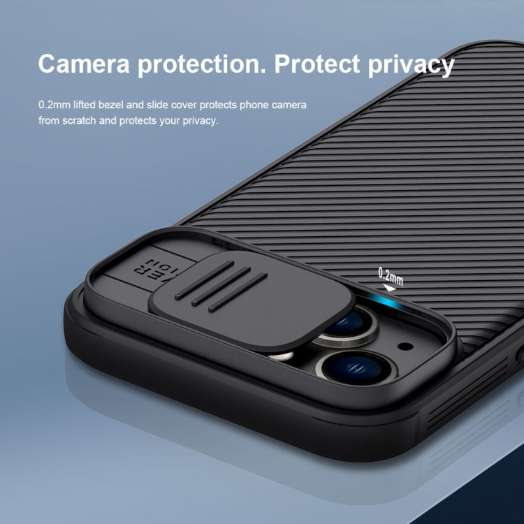 For iPhone 14 NILLKIN CamShield Pro Protective Phone Case(Black) - free shipping - PMC TechLife - Order now!