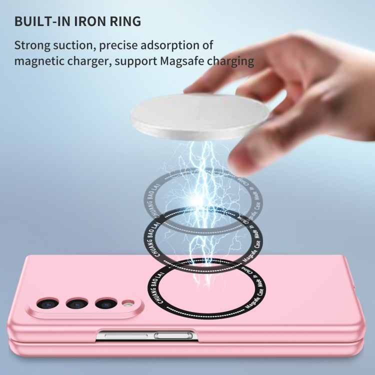 For Samsung Galaxy Z Fold3 5G Magsafe Magnetic Folding PC Phone Case(Pink) - free shipping - PMC TechLife - Order now!