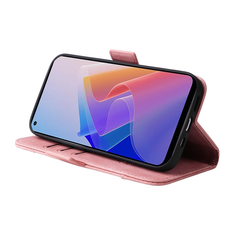 For OPPO Reno 7Z 5G BETOPNICE Dual-side Buckle Leather Phone Case(Pink) - free shipping - PMC TechLife - Order now!