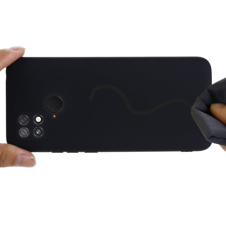 For Xiaomi Poco C40 / Redmi 10 Power / Redmi 10 India Pure Color Liquid Silicone Shockproof Phone Case(Black) - free shipping - PMC TechLife - Order now!