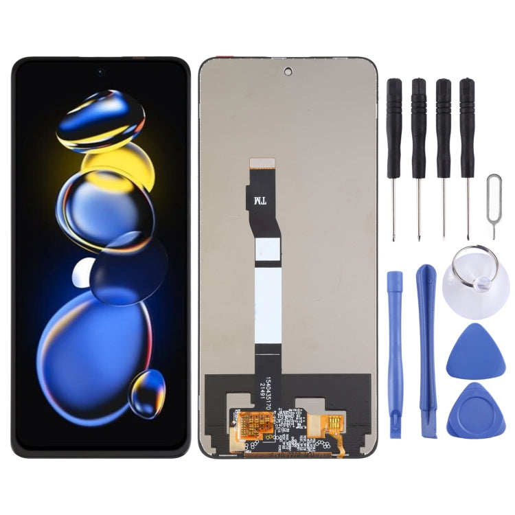 TFT LCD Screen and Digitizer Full Assembly For Xiaomi Redmi Note 11T Pro/Redmi Note 11T Pro+/Redmi K50i - free shipping - PMC TechLife - Order now!