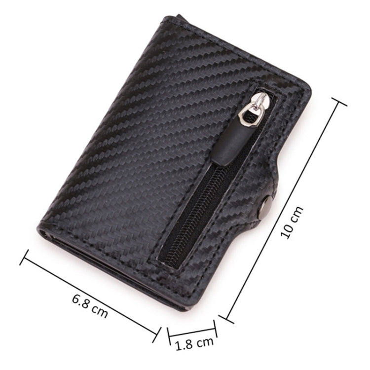 C1911H9 RFID Multi-card PU Leather Metal Card Package(Gold) - Antimagnetic RFID Package by PMC TechLife | Online Shopping South Africa | PMC TechLife | Buy Now Pay Later Mobicred