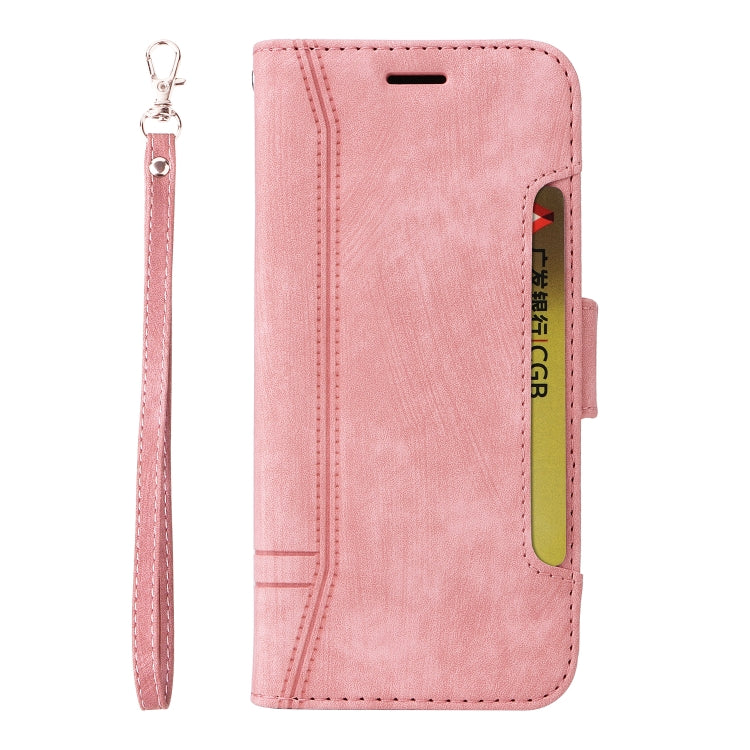 For vivo V25 / V25e 4G Global BETOPNICE Dual-side Buckle Leather Phone Case(Pink) - vivo Cases by BETOPNICE | Online Shopping South Africa | PMC TechLife | Buy Now Pay Later Mobicred