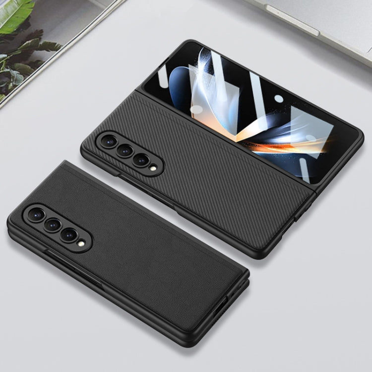For Samsung Galaxy Z Fold4 GKK Integrated Ultra-thin Folding Leather Phone Case with Stand(Green) - Galaxy Z Fold4 5G Cases by GKK | Online Shopping South Africa | PMC TechLife