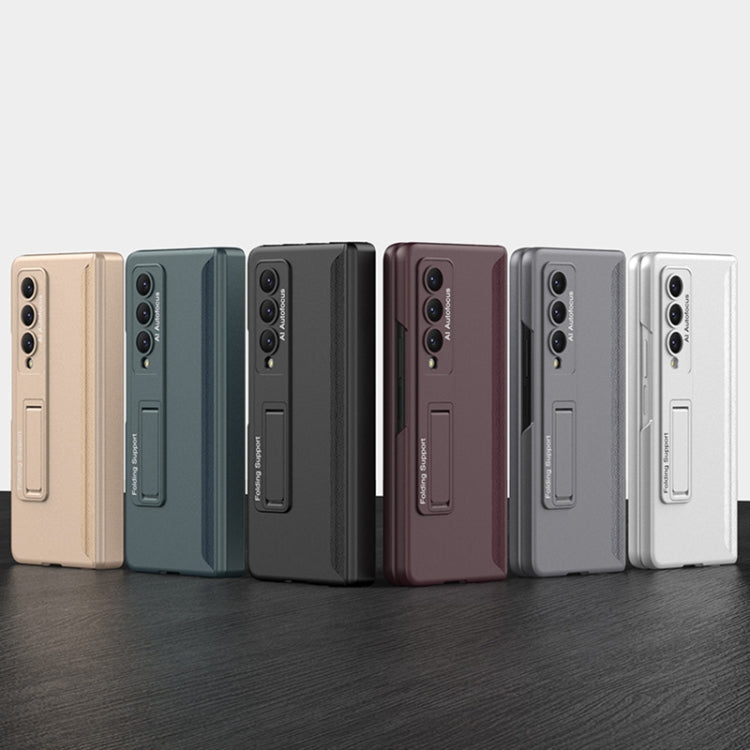 For Samsung Galaxy Z Fold4 GKK Integrated Magnetic Hinge Folding Phone Case(Grey) - free shipping - PMC TechLife - Order now!