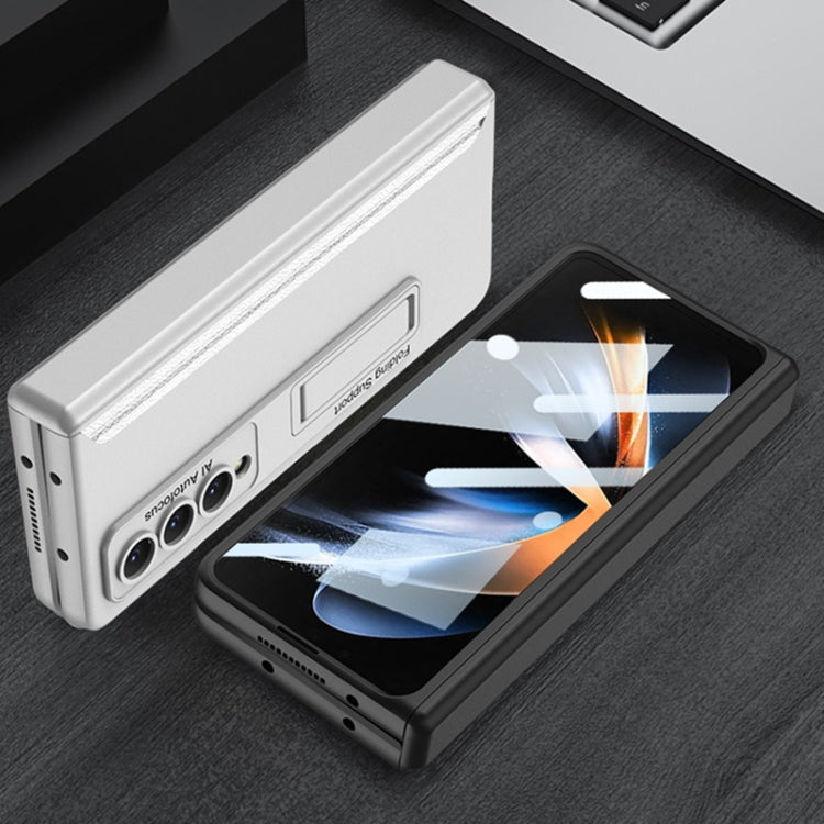 For Samsung Galaxy Z Fold4 GKK Integrated Magnetic Hinge Folding Phone Case(Deep Sea Green) - Galaxy Z Fold4 5G Cases by GKK | Online Shopping South Africa | PMC TechLife