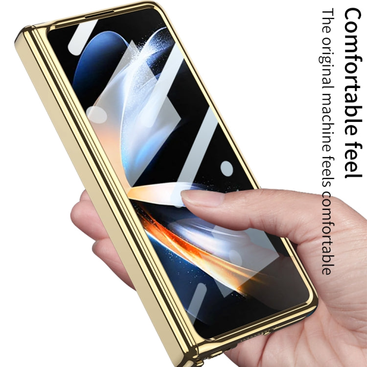 For Samsung Galaxy Z Fold4 GKK Integrated Magnetic Hinged Phantom Phone Case(Champagne Gold) - Galaxy Z Fold4 5G Cases by GKK | Online Shopping South Africa | PMC TechLife | Buy Now Pay Later Mobicred
