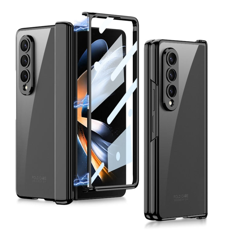 For Samsung Galaxy Z Fold4 GKK Magnetic Hinged Phantom Folding Phone Case(Black) - Galaxy Z Fold4 5G Cases by GKK | Online Shopping South Africa | PMC TechLife | Buy Now Pay Later Mobicred