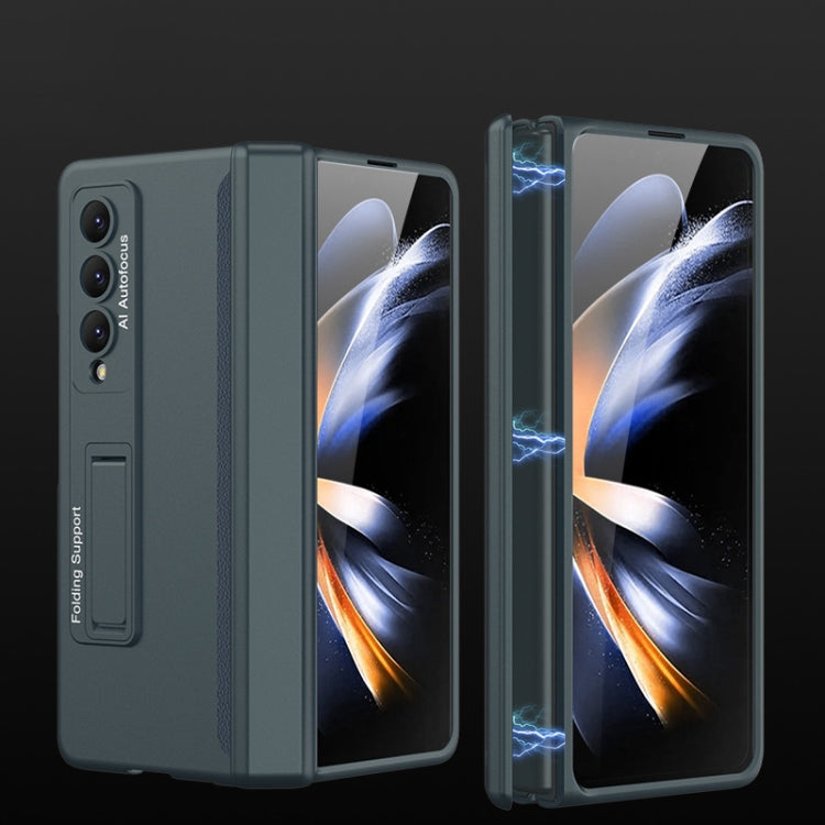 For Samsung Galaxy Z Fold4 GKK Magnetic Hinged Folding Full Phone Case(Deep Sea Green) - free shipping - PMC TechLife - Order now!