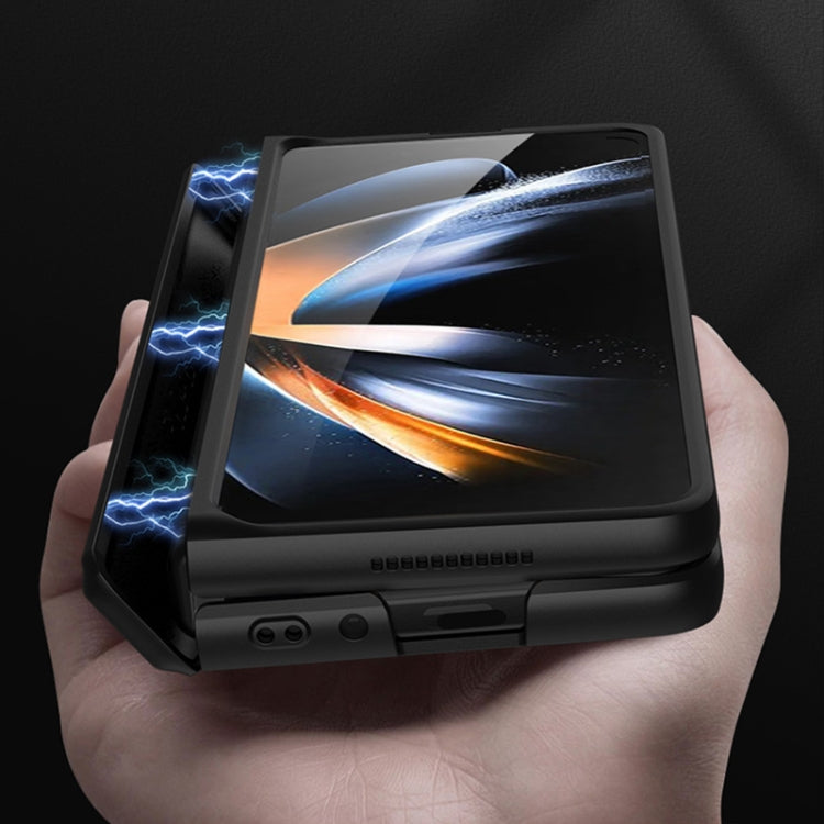 For Samsung Galaxy Z Fold4 GKK Magnetic Hinged Folding Full Phone Case(Night Green) - free shipping - PMC TechLife - Order now!