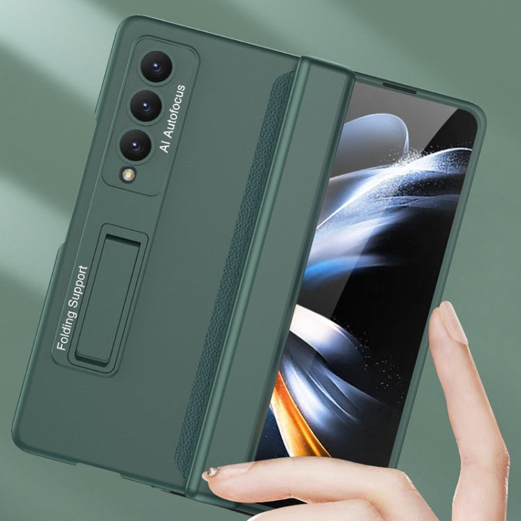 For Samsung Galaxy Z Fold4 GKK Magnetic Hinged Folding Full Phone Case(Deep Sea Green) - free shipping - PMC TechLife - Order now!