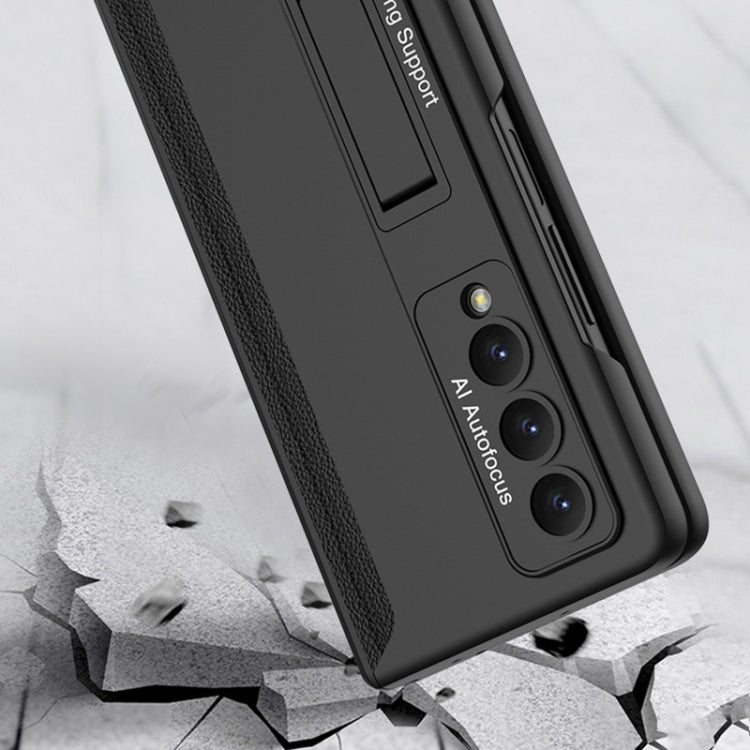 For Samsung Galaxy Z Fold4 GKK Magnetic Hinged Folding Full Phone Case(Black) - free shipping - PMC TechLife - Order now!
