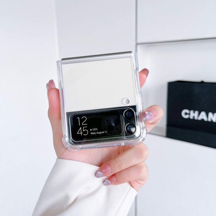 For Samsung Galaxy Z Flip3 5G Magsafe Magnetic Transparent Shockproof Phone Case - Galaxy Phone Cases by PMC TechLife | Online Shopping South Africa | PMC TechLife