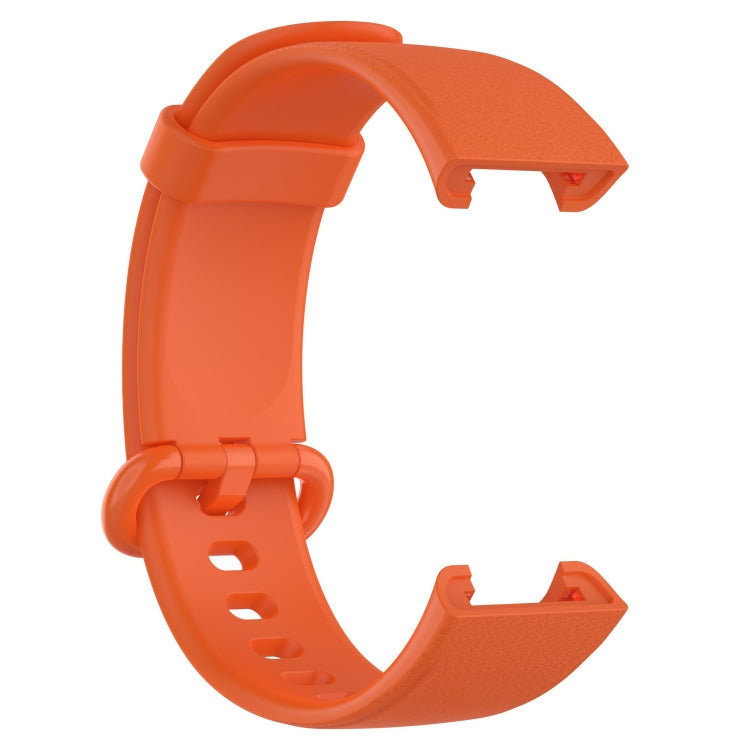 For Xiaomi MI Watch Lite / Redmi Watch Litchi Texture Leather Watch Band(Orange) - free shipping - PMC TechLife - Order now!