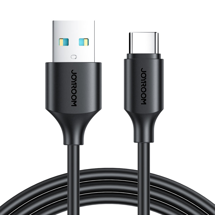 JOYROOM S-UC027A9 3A USB to USB-C/Type-C Fast Charging Data Cable, Length:0.25m(Black) - USB-C & Type-C Cable by JOYROOM | Online Shopping South Africa | PMC TechLife