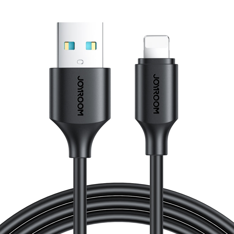 JOYROOM S-UL012A9 2.4A USB to 8 Pin Fast Charging Data Cable, Length:2m(Black) - Normal Style Cable by JOYROOM | Online Shopping South Africa | PMC TechLife
