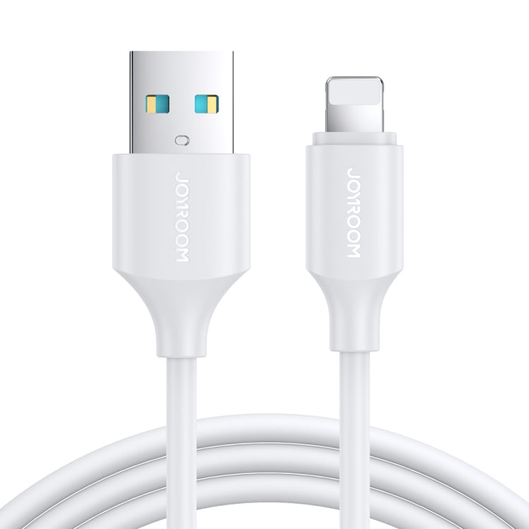 JOYROOM S-UL012A9 2.4A USB to 8 Pin Fast Charging Data Cable, Length:2m(White) - Normal Style Cable by JOYROOM | Online Shopping South Africa | PMC TechLife