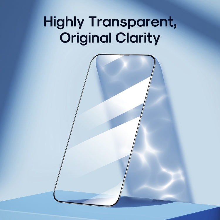 For iPhone 14 Plus JOYROOM JR-H03 2.5D Screen Printing Full Screen Black Edge Tempered Glass Film - iPhone 14 Plus Tempered Glass by JOYROOM | Online Shopping South Africa | PMC TechLife | Buy Now Pay Later Mobicred