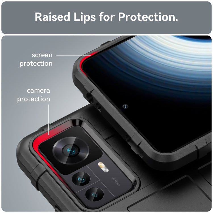 For Xiaomi 12T / Xiaomi 12T Pro / Redmi K50 Ultra Full Coverage Shockproof TPU Phone Case(Black) - free shipping - PMC TechLife - Order now!
