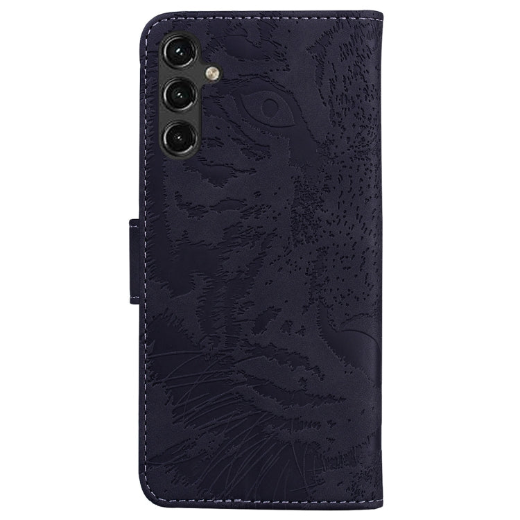 For Samsung Galaxy A14 5G Tiger Embossing Pattern Horizontal Flip Leather Phone Case(Black) - free shipping - PMC TechLife - Order now!