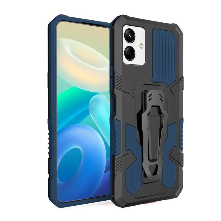 For Samsung Galaxy A04 Armor Warrior Shockproof PC + TPU Phone Case(Blue) - free shipping - PMC TechLife - Order now!