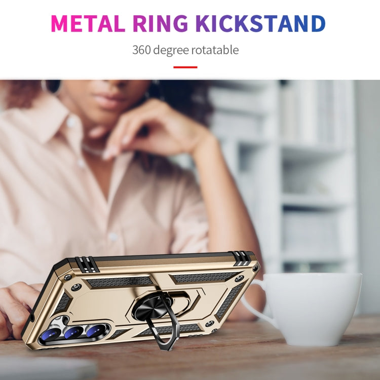 For Samsung Galaxy S23 5G Shockproof TPU + PC Phone Case(Gold) - free shipping - PMC TechLife - Order now!