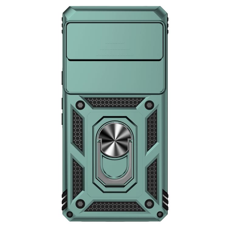 For Google Pixel 7 5G Sliding Camshield Holder Phone Case(Dark Green) - free shipping - PMC TechLife - Order now!