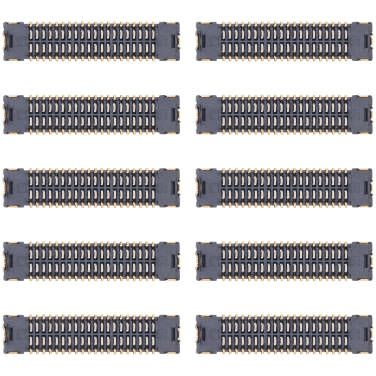 10pcs LCD Display FPC Connector On Motherboard For Xiaomi Redmi Note 9S / Redmi Note 9 Pro Max / Redmi Note 9 Pro (India) / Redmi Note 9 Pro 4G - Others by PMC TechLife | Online Shopping South Africa | PMC TechLife