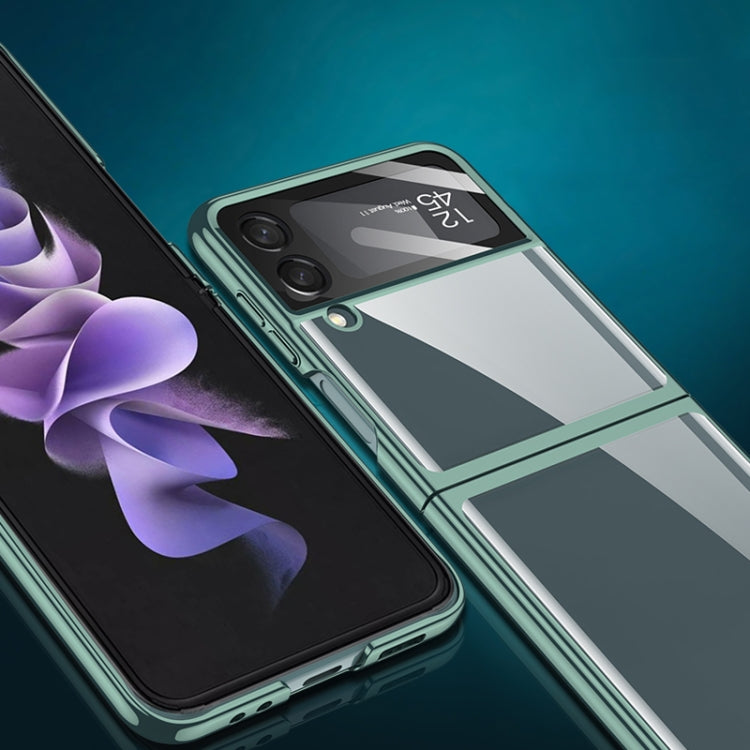 For Samsung Galaxy Z Flip4 GKK Integrated Electroplating All-inclusive Phone Case(Purple) - Galaxy Z Flip4 5G Cases by GKK | Online Shopping South Africa | PMC TechLife | Buy Now Pay Later Mobicred