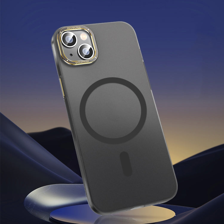 For iPhone 13 Magsafe Magnetic Crystal Frosted Series Phone Case(Translucent Black) - free shipping - PMC TechLife - Order now!