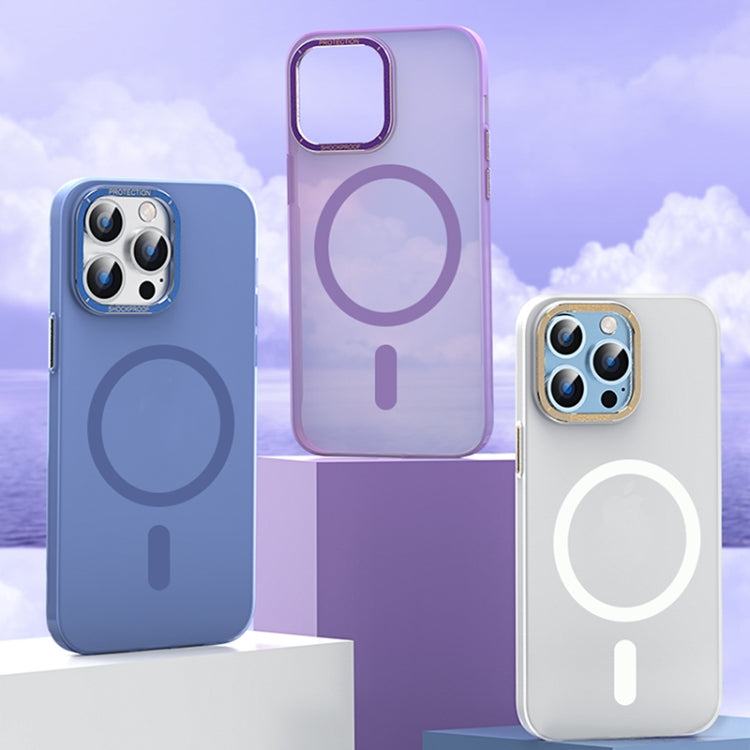 For iPhone 13 Magsafe Magnetic Crystal Frosted Series Phone Case(Translucent Black) - free shipping - PMC TechLife - Order now!