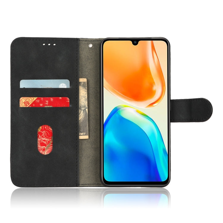 For vivo V25 5G / V25e / X80 Lite Skin Feel Magnetic Flip Leather Phone Case(Black) - free shipping - PMC TechLife - Order now!