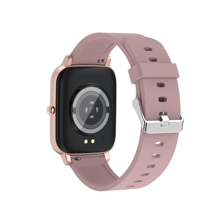 Ochstin 5H80 1.69 inch Square Screen Silicone Strap Heart Rate Blood Oxygen Monitoring Bluetooth Smart Watch(Pink) - free shipping - PMC TechLife - Order now!