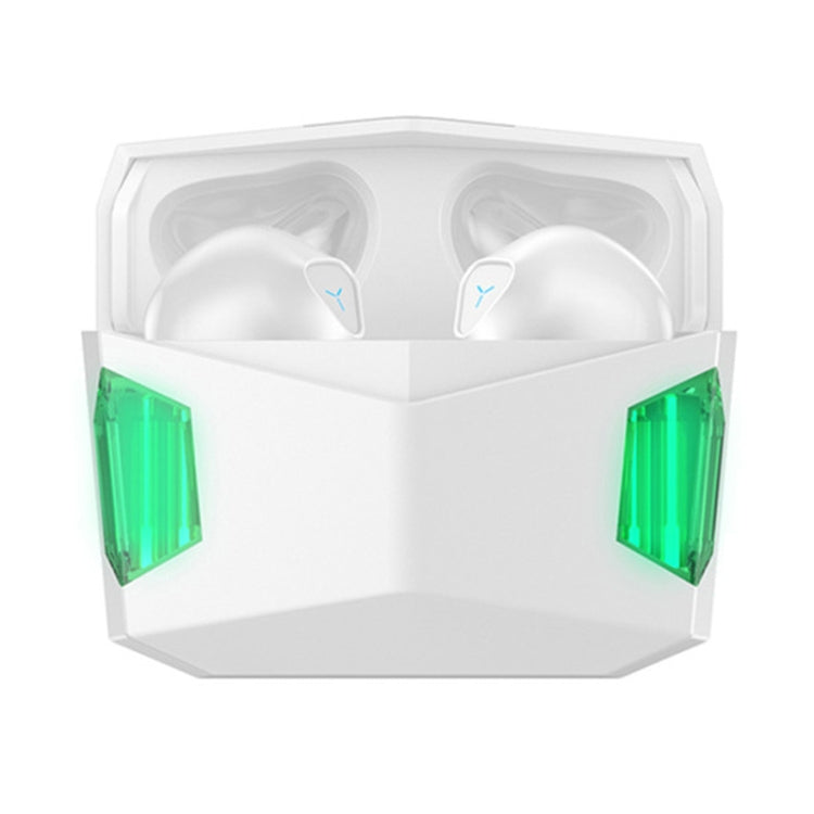 Lenovo GM5 TWS Bluetooth Wireless Sports Waterproof Noise Reduction Gaming Earphone with Mic(White) - TWS Earphone by Lenovo | Online Shopping South Africa | PMC TechLife | Buy Now Pay Later Mobicred