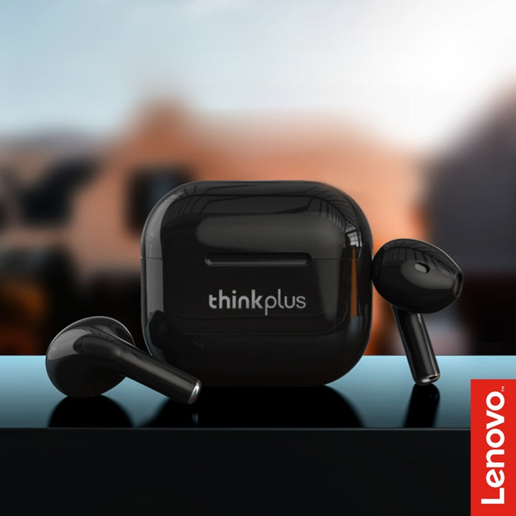 Lenovo LP40 TWS Wireless Bluetooth 5.1 Noise Reduction Earphone(Black) - TWS Earphone by Lenovo | Online Shopping South Africa | PMC TechLife | Buy Now Pay Later Mobicred