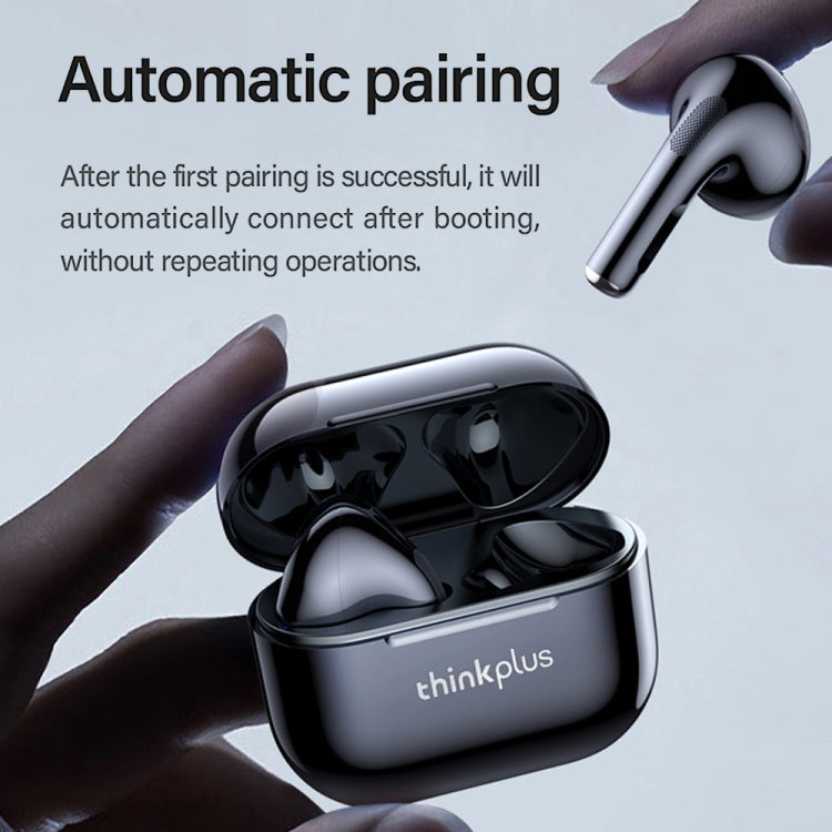 Lenovo LP40 TWS Wireless Bluetooth 5.1 Noise Reduction Earphone(Black) - TWS Earphone by Lenovo | Online Shopping South Africa | PMC TechLife | Buy Now Pay Later Mobicred