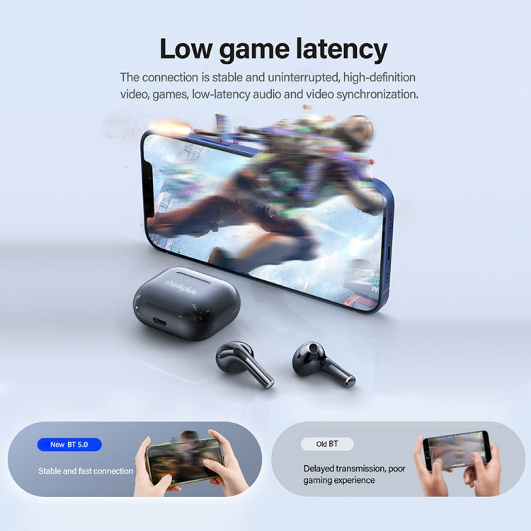 Lenovo LP40 TWS Wireless Bluetooth 5.1 Noise Reduction Earphone(Black) - TWS Earphone by Lenovo | Online Shopping South Africa | PMC TechLife | Buy Now Pay Later Mobicred