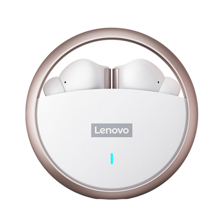 Lenovo LP60 TWS Wireless Bluetooth 5.3 Noise Reduction Earphone(White) - TWS Earphone by Lenovo | Online Shopping South Africa | PMC TechLife | Buy Now Pay Later Mobicred