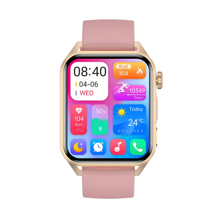 Ochstin 5HK28 1.78 inch Square Screen Silicone Strap Smart Watch Supports Bluetooth Call Function/Blood Oxygen Monitoring(Pink) - free shipping - PMC TechLife - Order now!