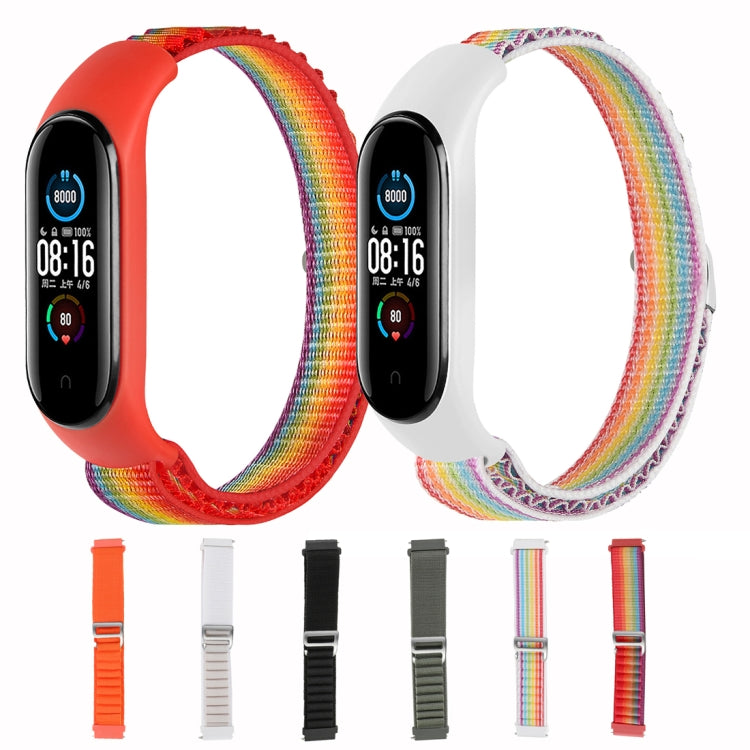 For Xiaomi Mi Band 3 / 4 / 5 / 6 / 7 Nylon Loop Watch Band(Seven Colors) - free shipping - PMC TechLife - Order now!
