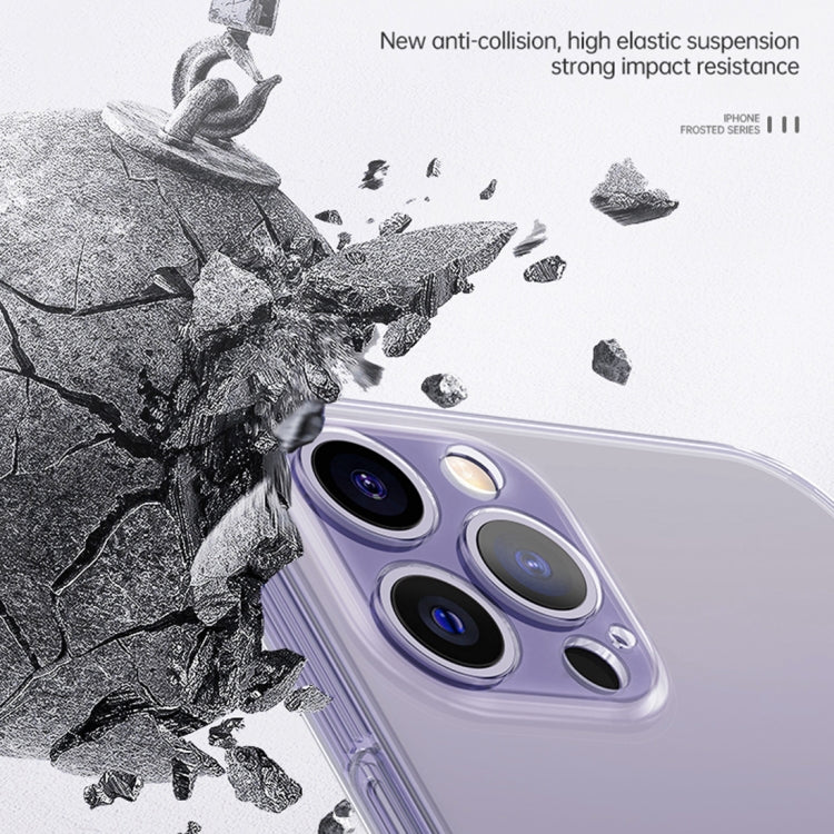 For iPhone 14 Plus SULADA Frosted Series Shockproof TPU Protective Case(Transparent) - iPhone 14 Plus Cases by SULADA | Online Shopping South Africa | PMC TechLife