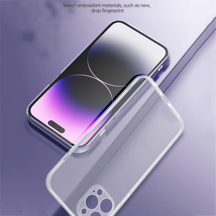 For iPhone 14 Pro SULADA Frosted Series Shockproof TPU Protective Case(Transparent) - iPhone 14 Pro Cases by SULADA | Online Shopping South Africa | PMC TechLife