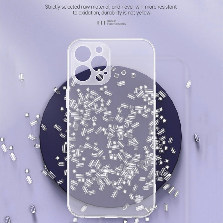 For iPhone 14 Pro Max SULADA Frosted Series Shockproof TPU Protective Case(Transparent) - iPhone 14 Pro Max Cases by SULADA | Online Shopping South Africa | PMC TechLife | Buy Now Pay Later Mobicred